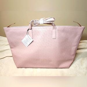 NWT Kate Spade New York Fragrances Pink Large Tote Weekender Bag